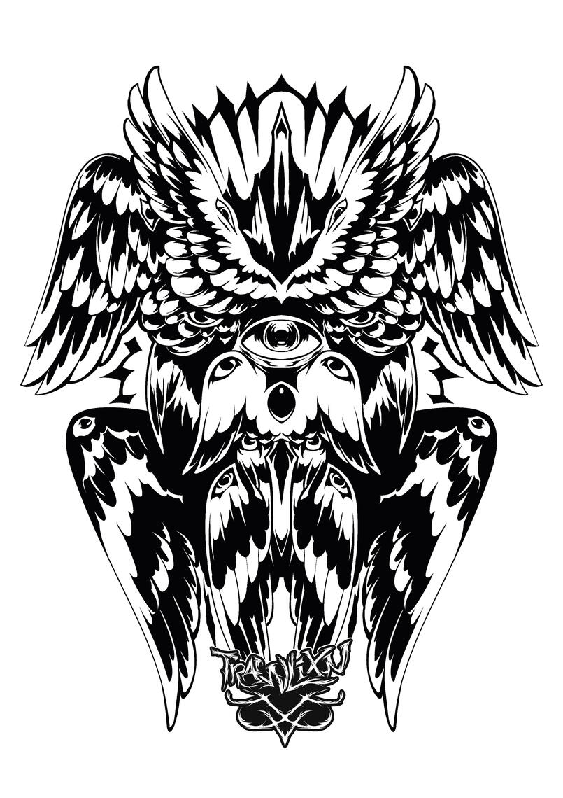 Biblically Accurate Angel Tattoo Art